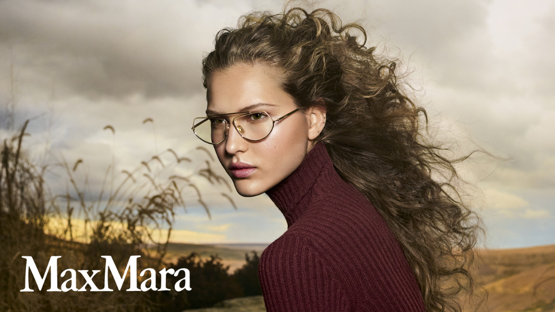 Monture De Lunettes Max Mara Marron Classique - Neuve Sans étiquette, Avec étui