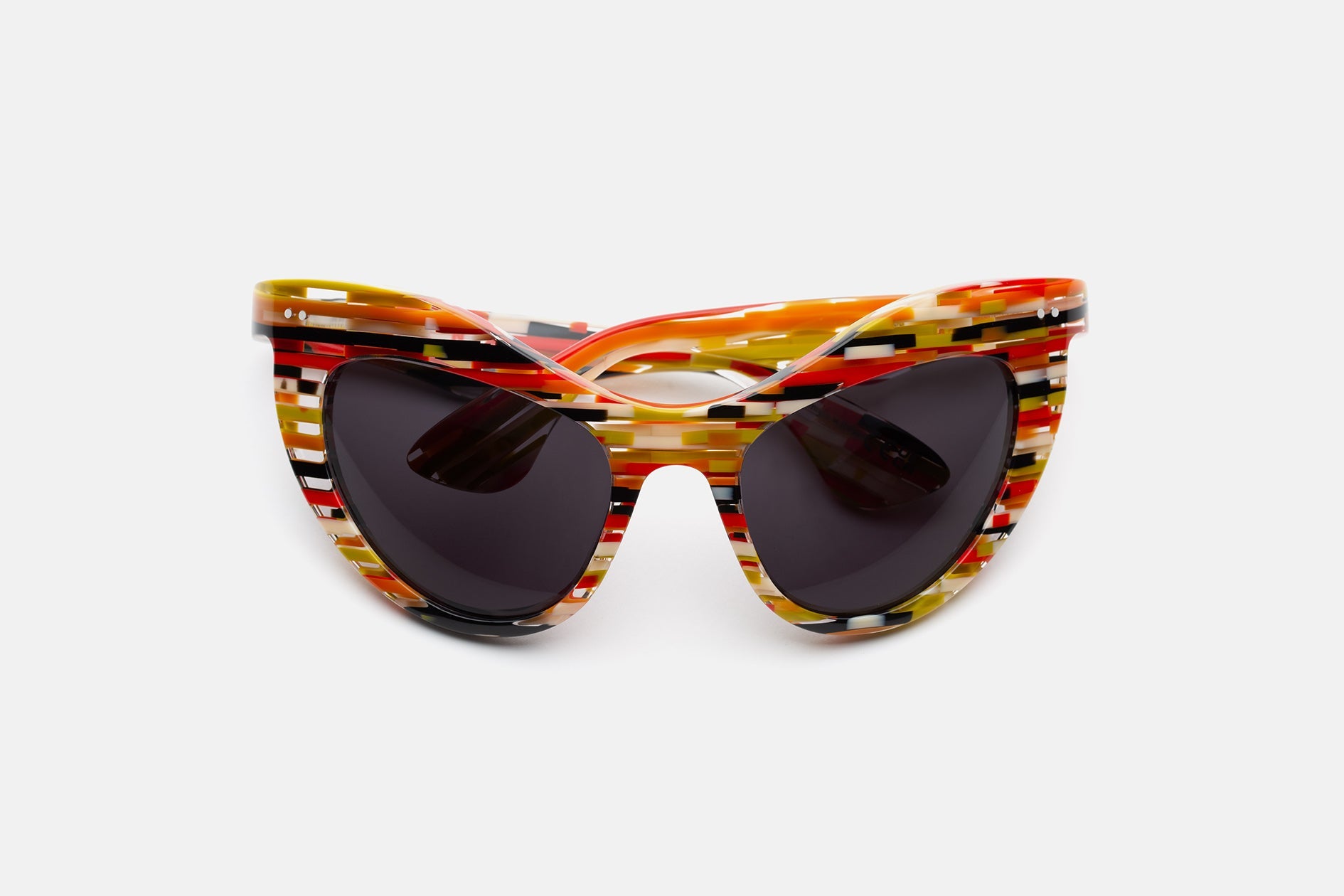 Multicolor Striped Women\'s Sunglasses Best Women main image 4