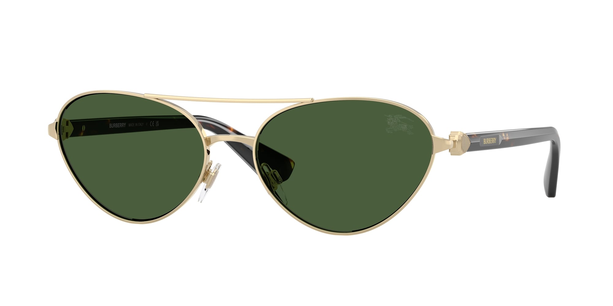 Burberry BE3165 110971 Light Gold Sunglasses for Woman