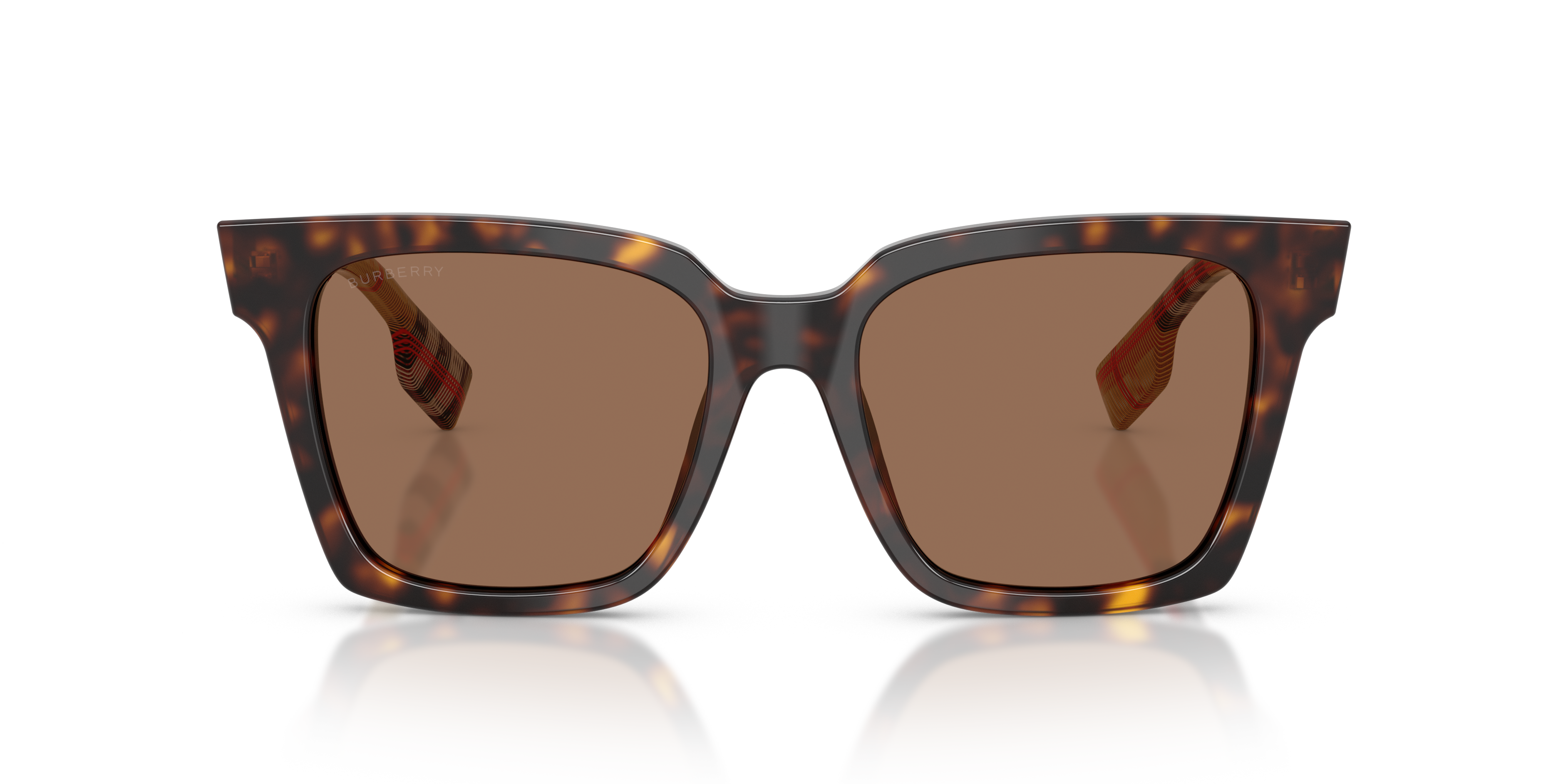 Burberry Maple BE4335 390373 Dark Havana Sunglasses for Woman