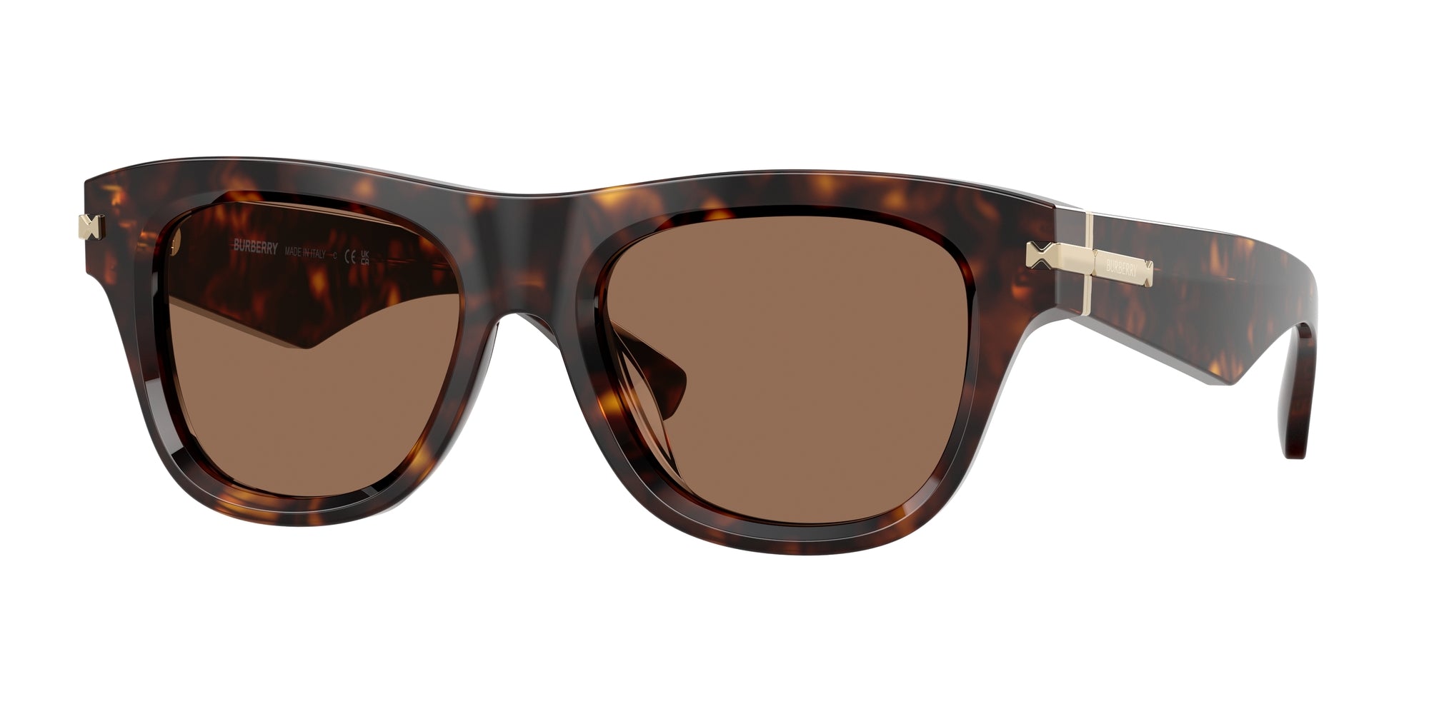 Burberry BE4438U 300273 Dark Havana Sunglasses for Man 