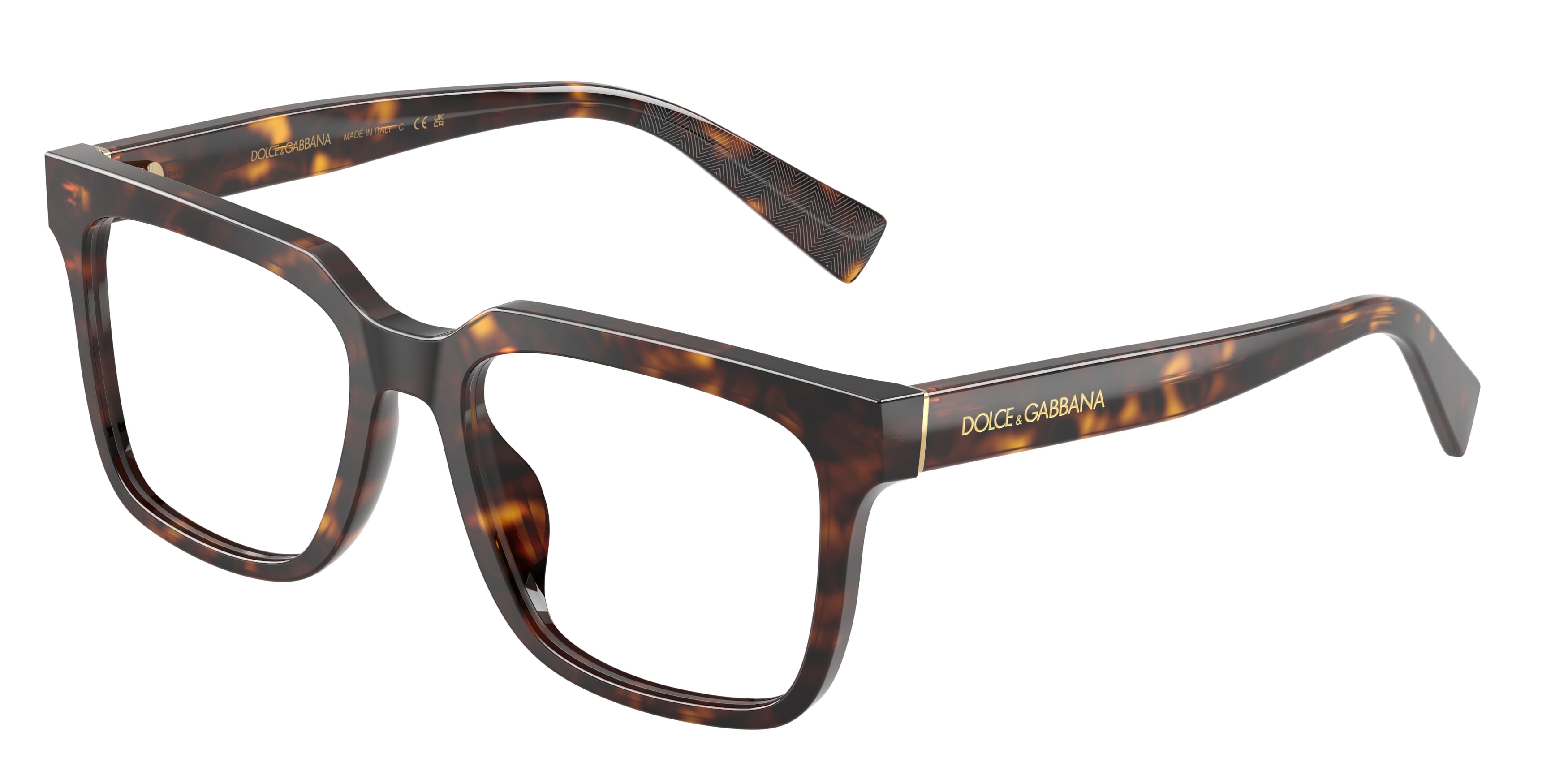 Dolce & Gabbana DG3422 502 Havana Eyeglasses for Man 