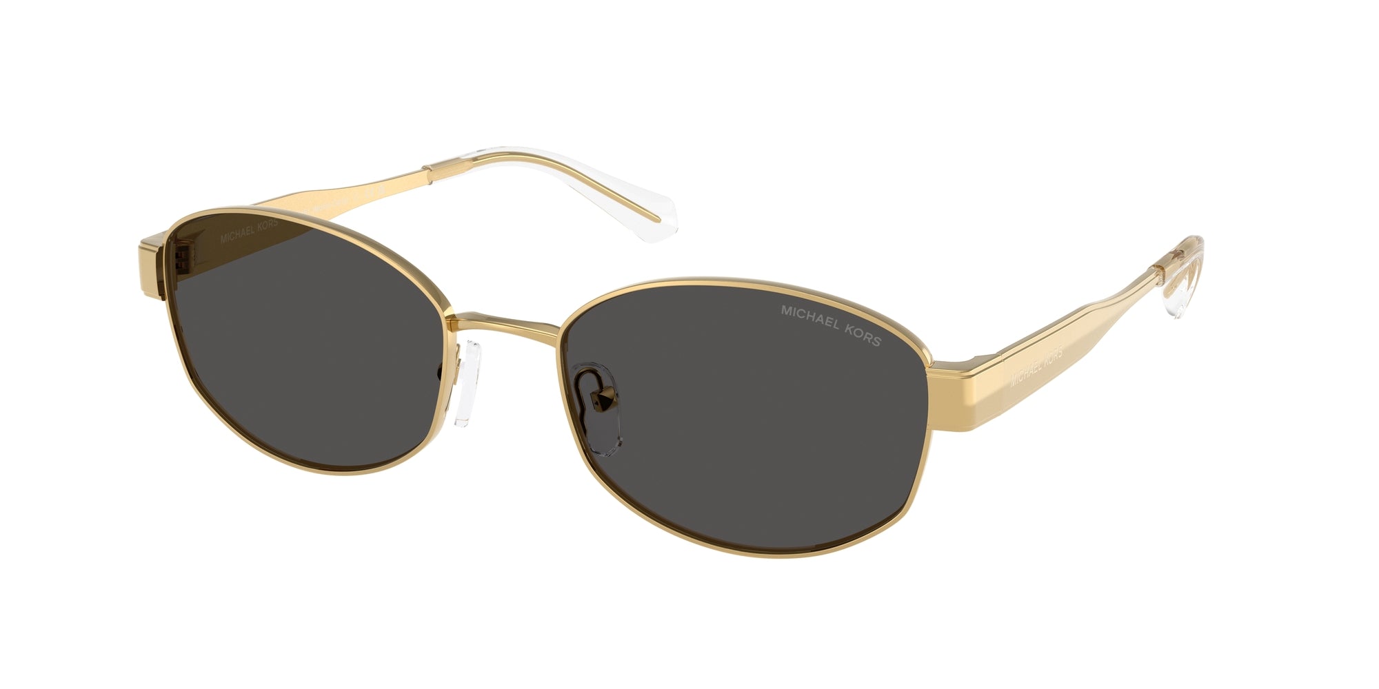 Michael Kors Silver Aviator Sunglasses with yellowish goldish lens Michael Kors Buenos Aires MK1164 Cat Eye Sunglasses  main image 4