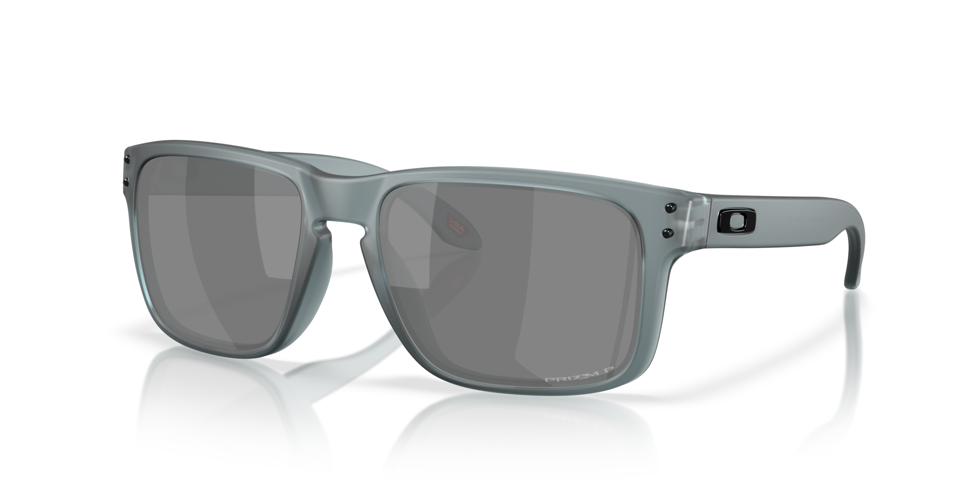 Oakley Holbrook OO9102 9102Z4 Matte Crystal Black Sunglasses for