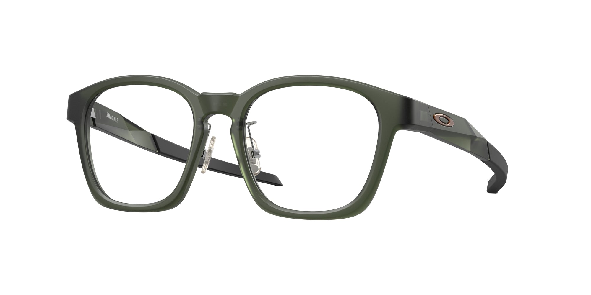 オルラヤ Oakley Shackle OX8197D 819703 Matte Olive Ink Eyeglasses for Men