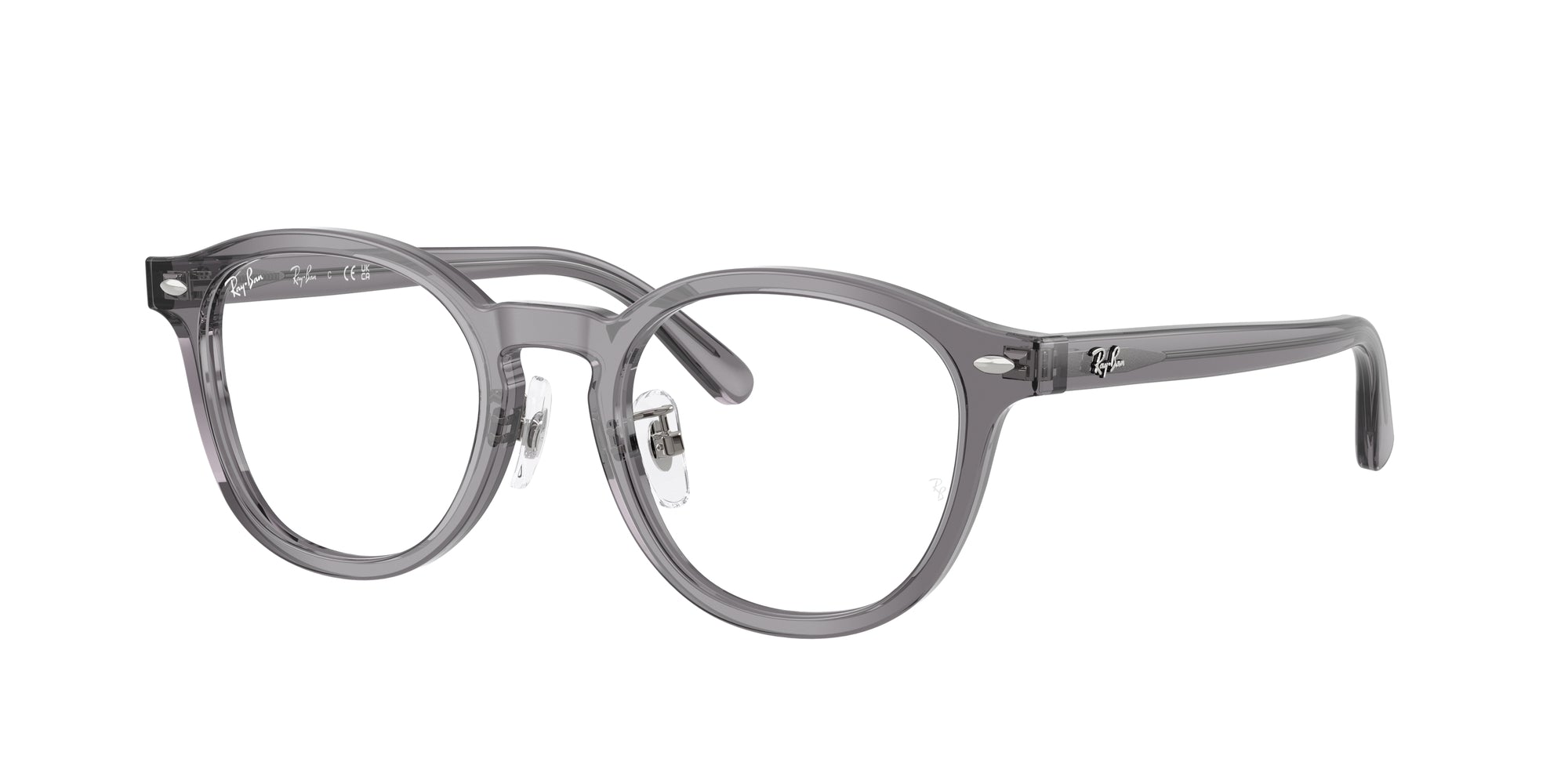 Ray-Ban RX5443D 8268 Transparent Grey Eyeglasses for Men and Women