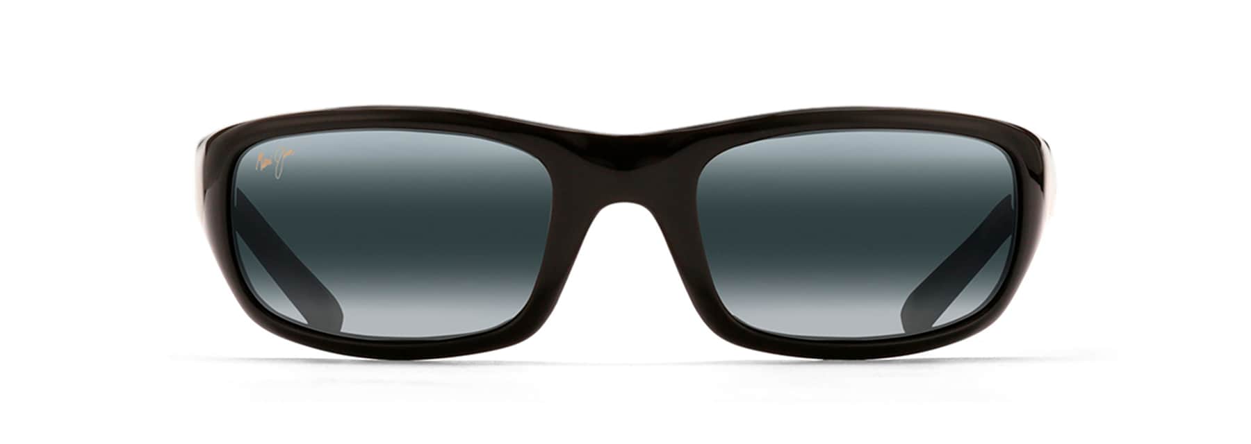Maui Jim Sunglasses Stingray Black Frame Grey Polarized MJ0103S-001 56-21-125 New Maui Jim Gray Stingray Black Polarized Sunglasses 103-02  main image 3