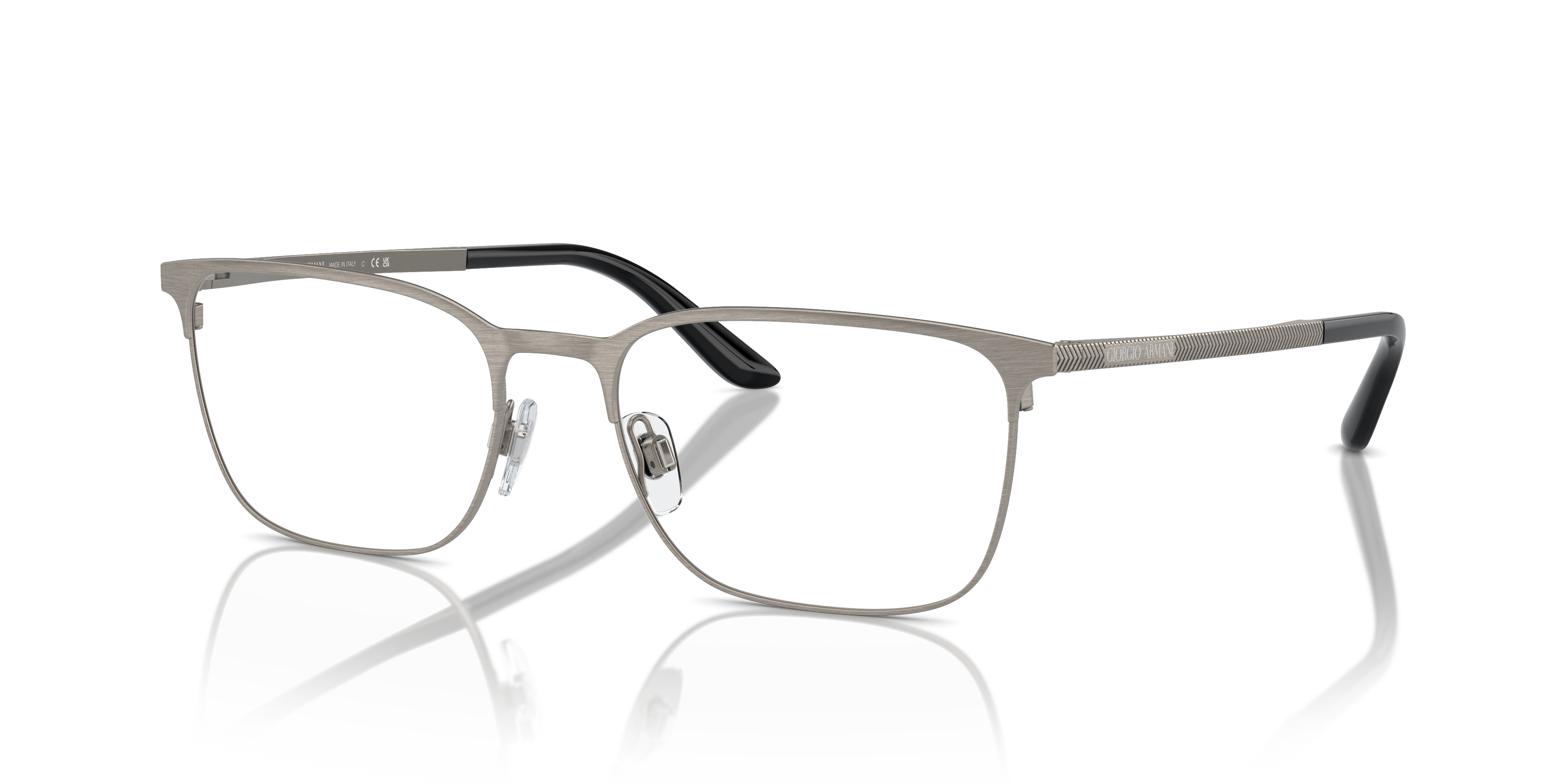 Giorgio Armani AR5054 3259 Brushed Gunmetal for Man - LookerOnline