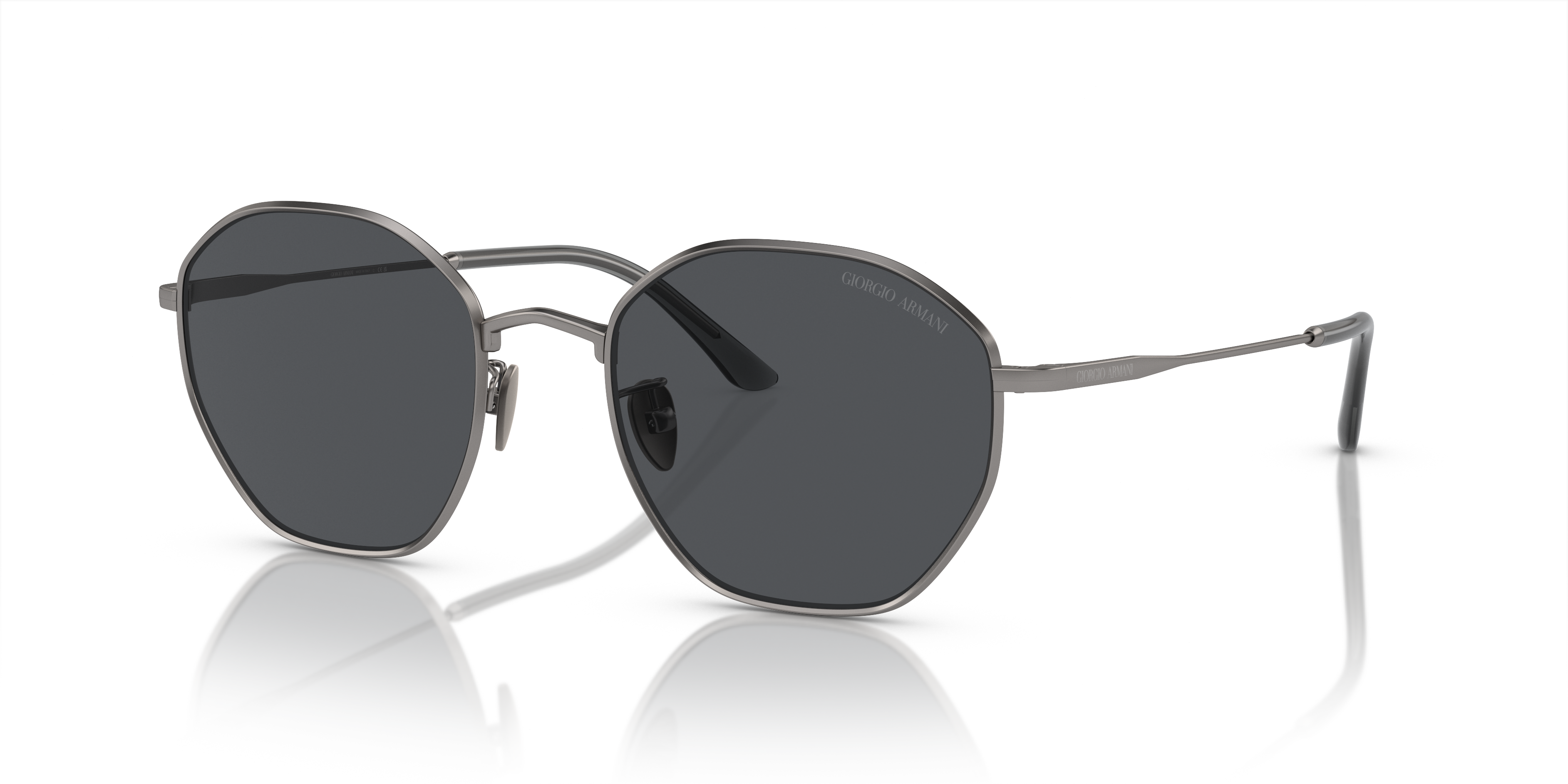 Giorgio Armani AR6150 300387 Matte Gunmetal for Man - LookerOnline