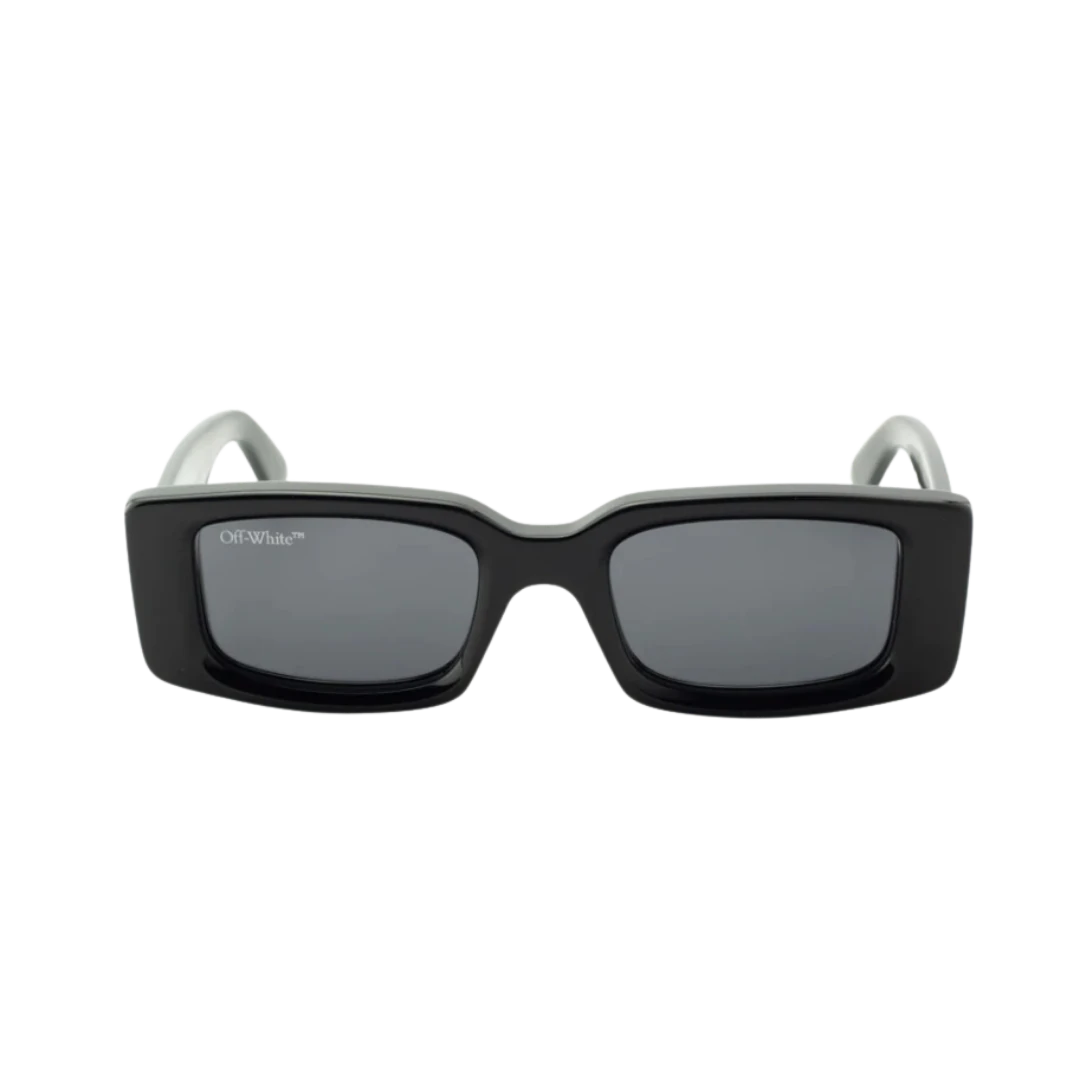 Off White ARTHUR sunglasses black rectangular | LookerOnline