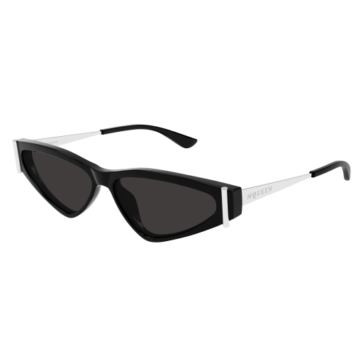 Alexander Mcqueen AM0493S 001 - Black Sunglasses for Woman Alexander Mcqueen AM0493S 001 - Black Sunglasses for Woman