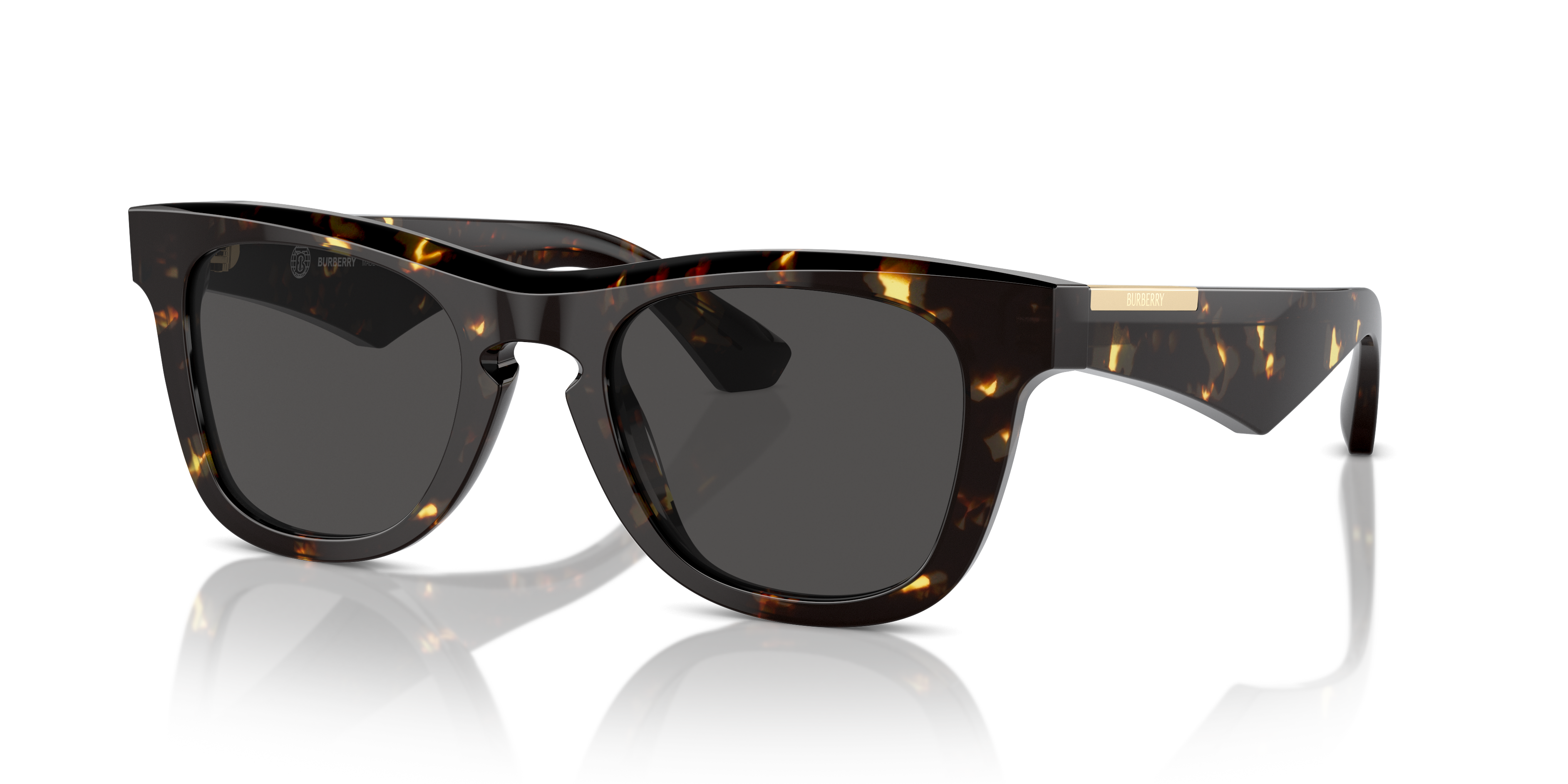 Burberry BE4426 410687 Dark Havana Sunglasses for Man - LookerOnline