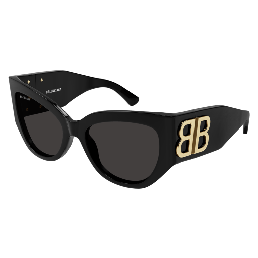 NEW BB0322S 002 BALENCIAGA BLACK CAT EYE WOMEN SUNGLASSES NEW BB0322S 002 BALENCIAGA BLACK CAT EYE WOMEN SUNGLASSES  main image 3