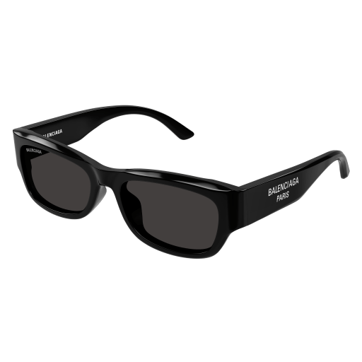 バレンシアガ BB0390SK 001 サングラス グレー ブラック BALENCIAGA - バレンシアガ BB0390SK 001 サングラス グレー ブラック