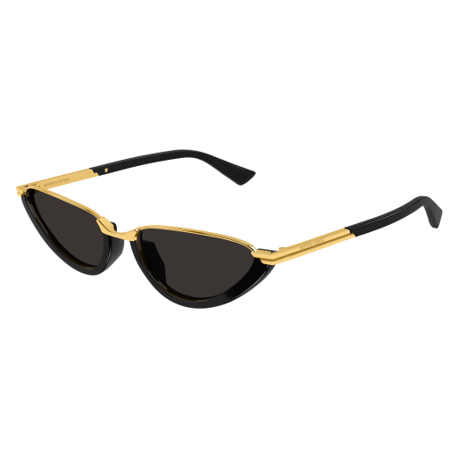 NEW BOTTEGA VENETA SUNGLASSES BLACK WOMEN EYEWEAR BOTTEGA VENETA BV1346S 001 Bottega Veneta BV1346S Cat-Eye Sunglasses – Aurea Sunglasses main image 4