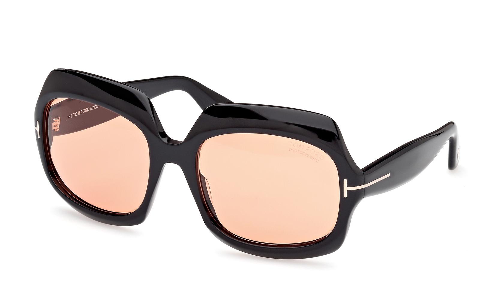 NEW TOM FORD SUNGLASSES FT1155 05E BLACK WOMEN EYEWEAR TOM FORD TF1155 05E Tom Ford Ren FT1155 05E - Sunglasses for Woman – LookerOnline main image 3