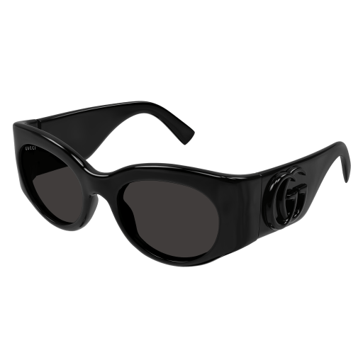 Gucci GG1544S-001 Black round Ladies Sunglasses Gucci GG1544S 53mm Round Sunglasses (Women) | Nordstromrack main image 4