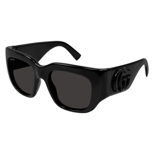 Gucci GG1545S-001 Black square Ladies Sunglasses Gucci GG1545S 001 Square Black Sunglasses | SmartBuyGlasses US main image 2
