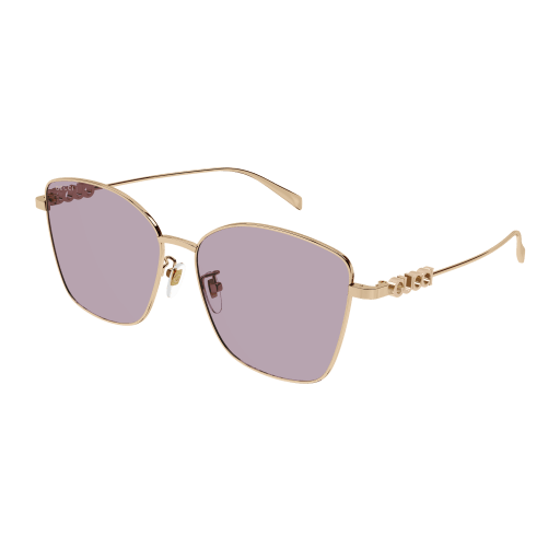 NWT Gucci GG1805SA-003 Gold Violet 60mm Sunglasses Gucci GG1805SA 003 Gold Violet Butterfly Sunglasses - eye-oo.com main image 3