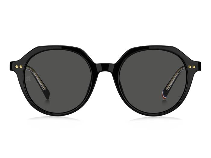 Tommy Hilfiger TH 2212/S 807/IR Black Sunglasses for Woman - Main Image