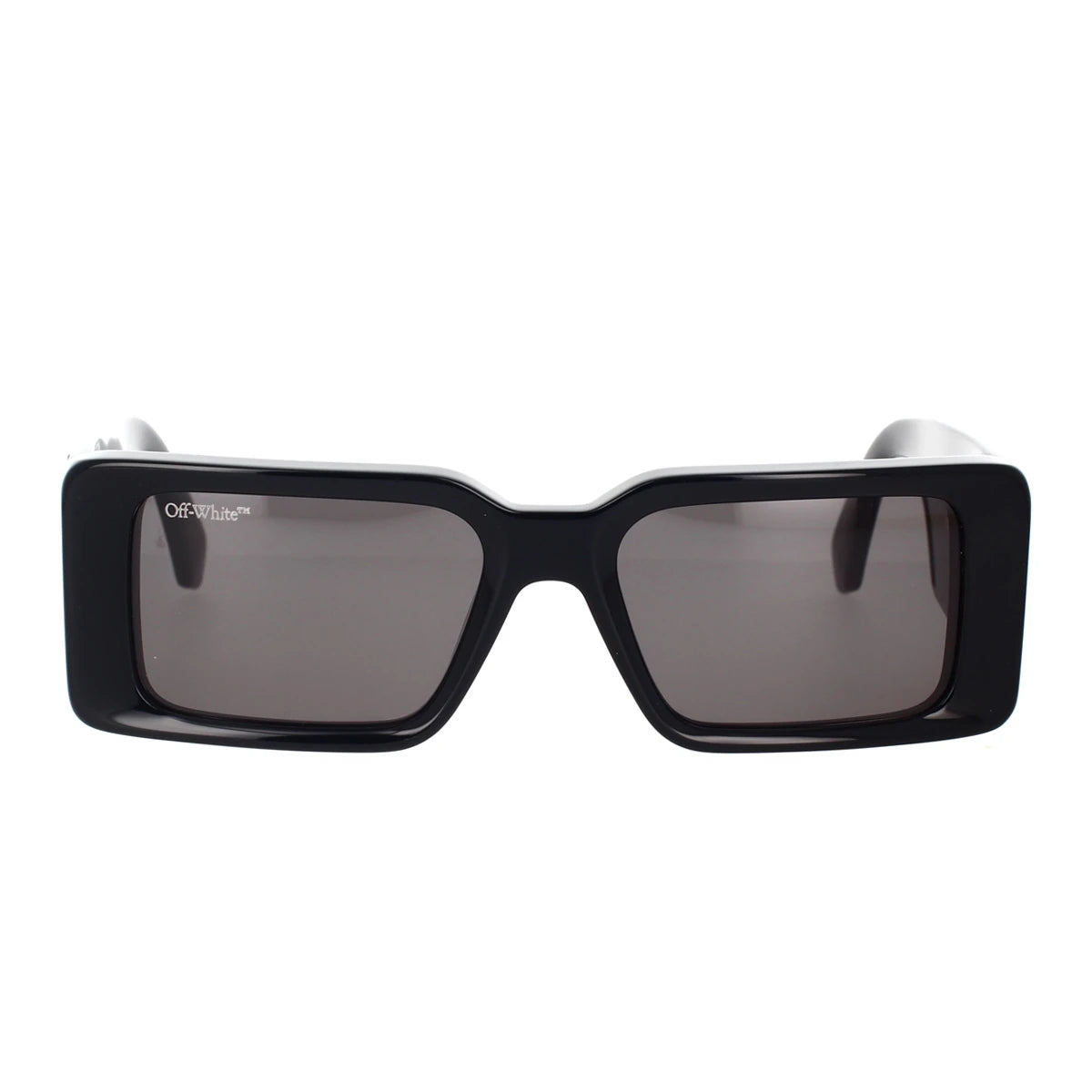 Off-White Black Rectangular Sunglasses Off-White Arthur Sunglasses 1040 Black - eye-oo.com main image 2