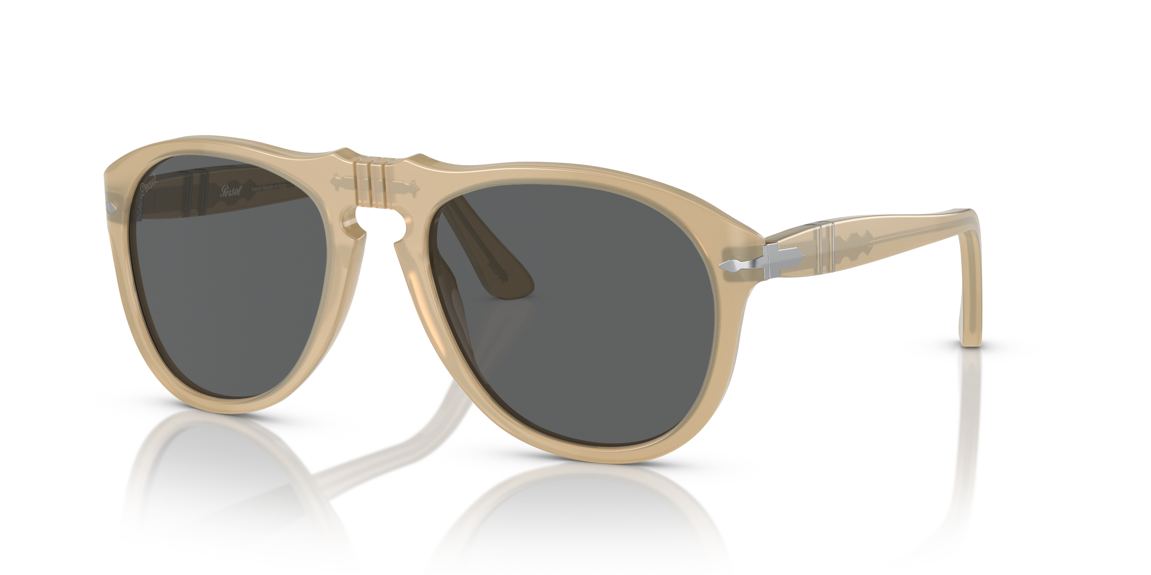 Persol Sunglasses PO0649 1169B1 Opal Beige for Man – LookerOnline