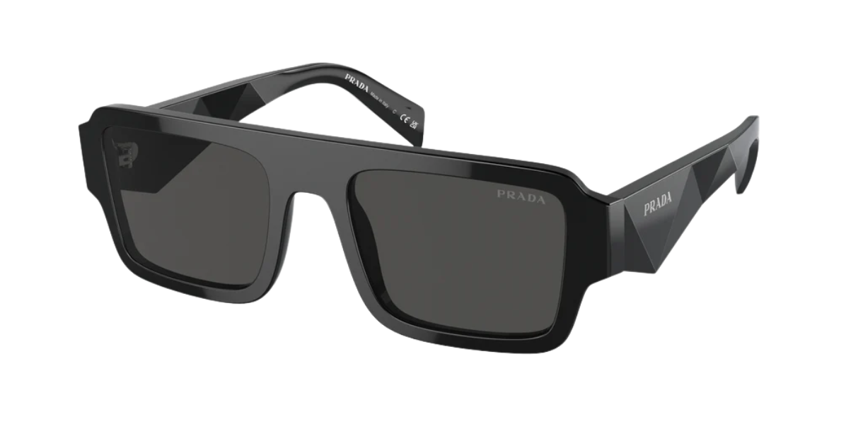 Prada PR A05S 16K08Z Sunglasses Black for Man – LookerOnline