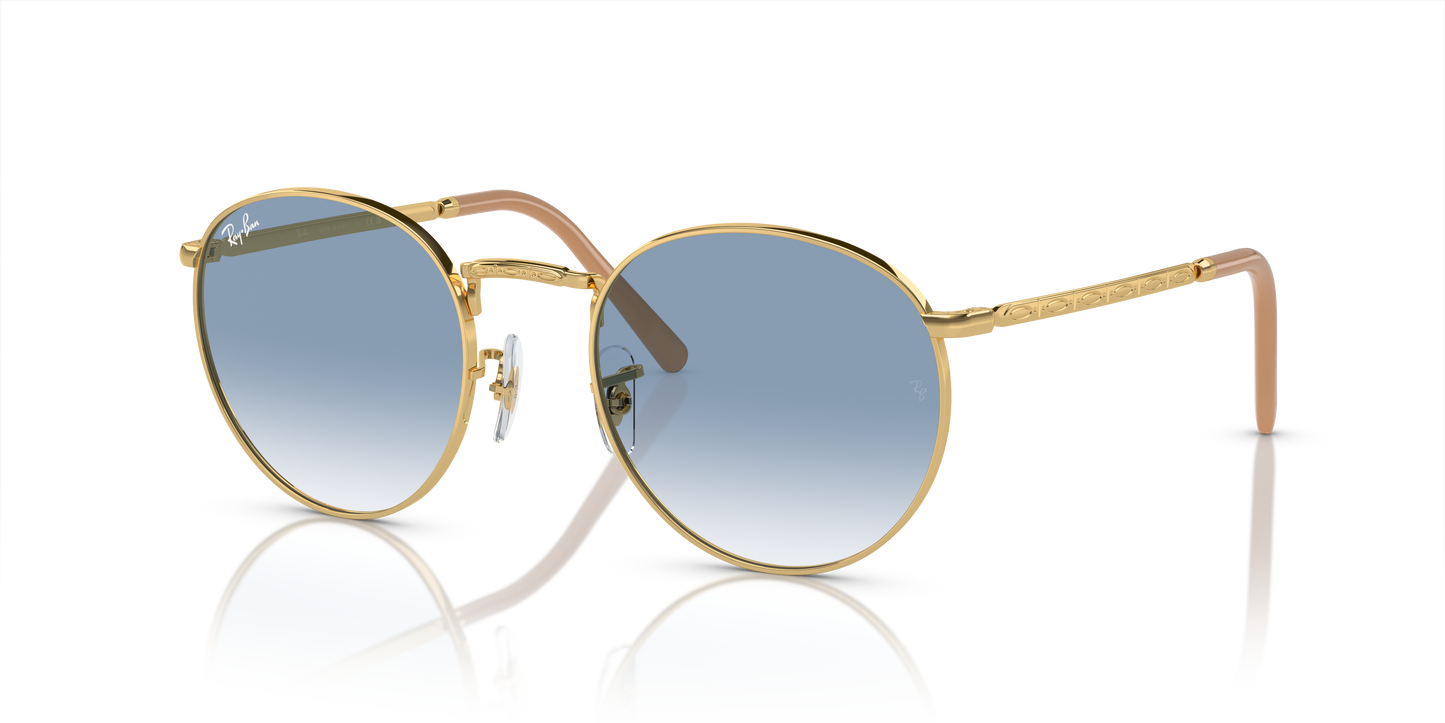 Ray-Ban New Round Sunglasses RB3637 001/3F