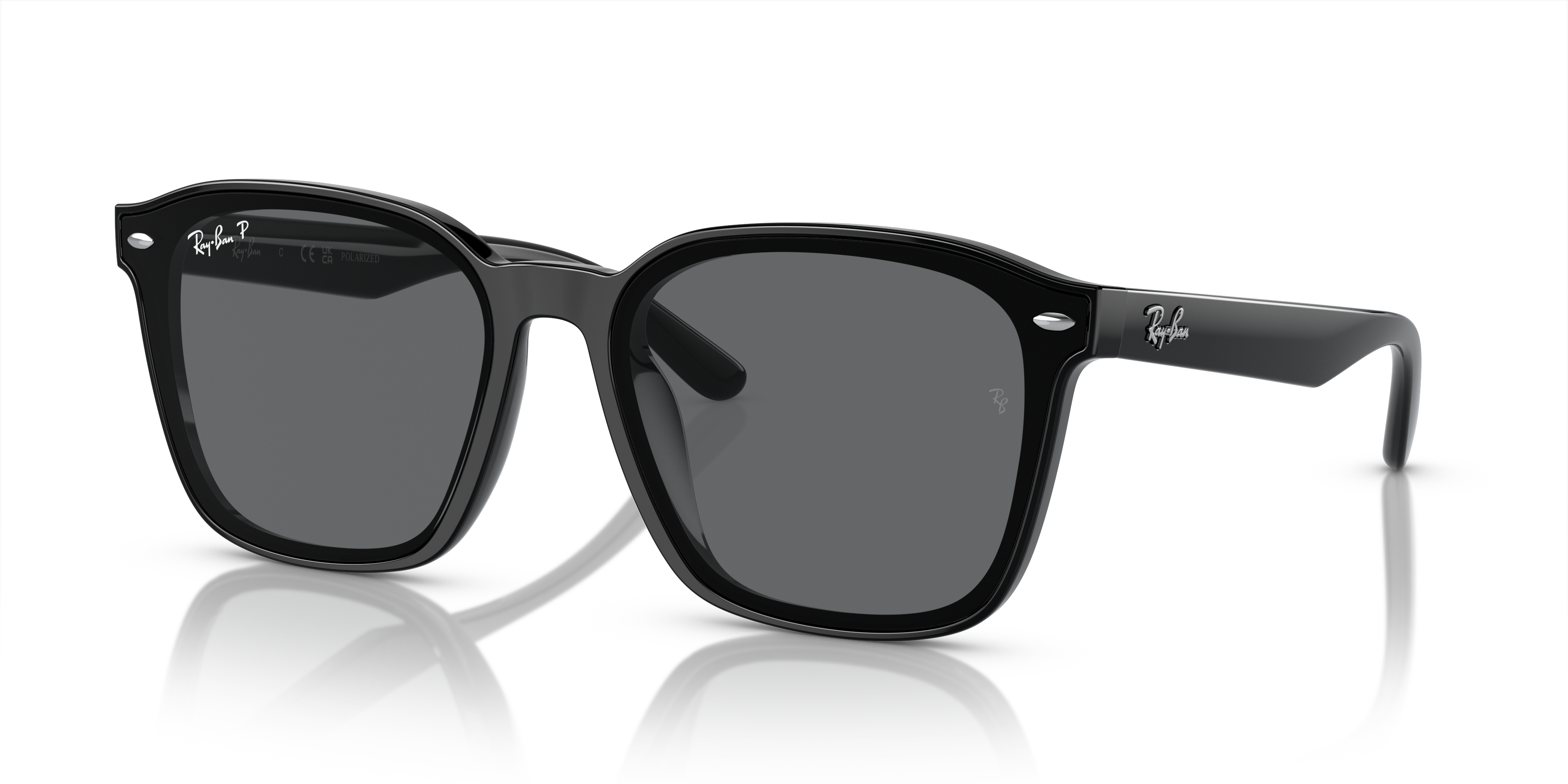 Ray-Ban RB4392D 601/81 サングラス Ray-Ban RB4392D 601/81 Black Sunglasses for Men and Women