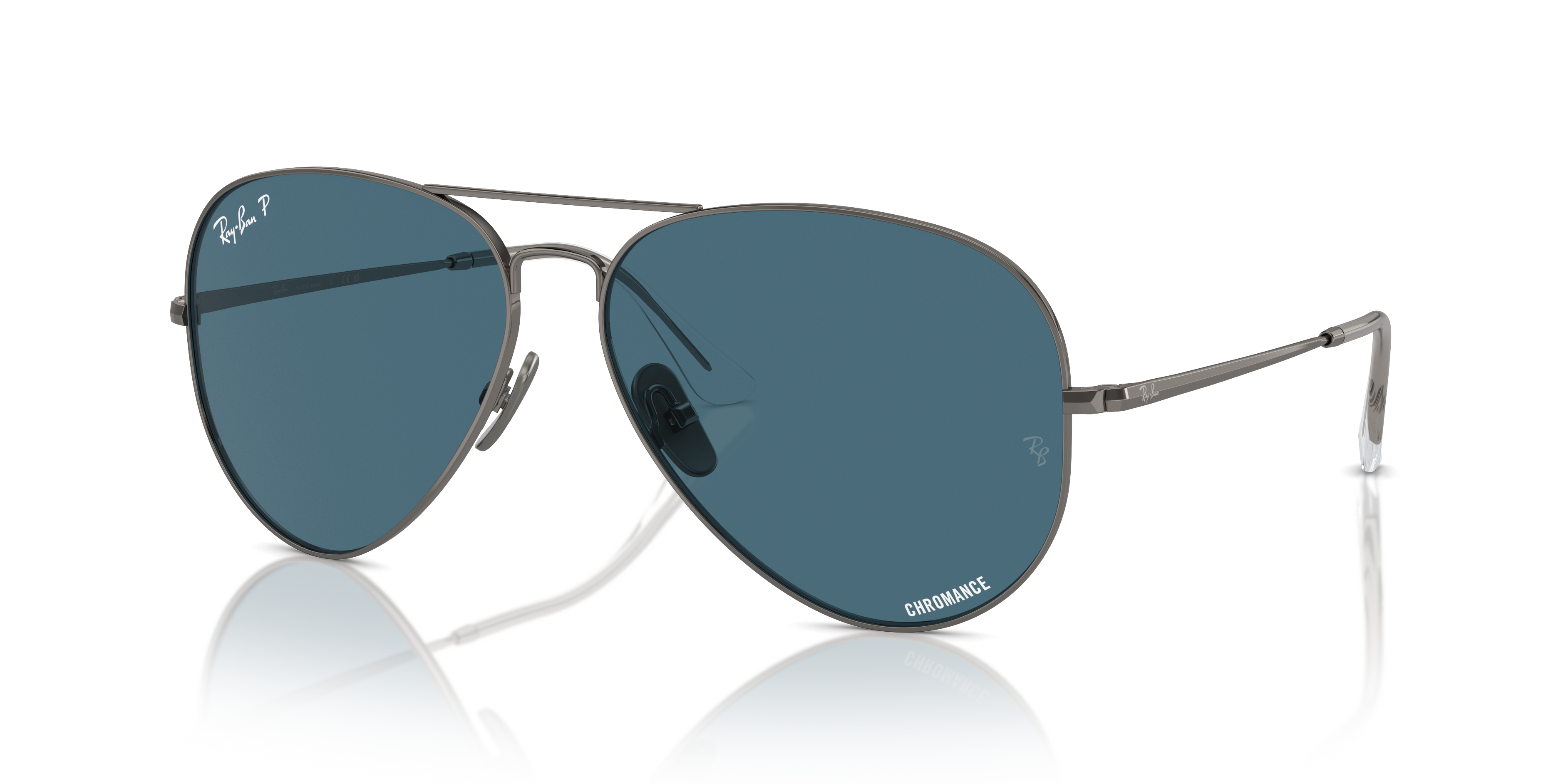 Ray-Ban Aviator Titanium RB8089 165/S2 - Sunglasses for Man  display picture 1