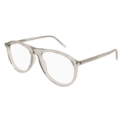 NEW SAINT LAURENT SL667 OPT 003 AVIATOR CLEAR FRAME EYEGLASSES SAINT LAURENT Saint Laurent SL 667 OPT Eyeglasses main image 4