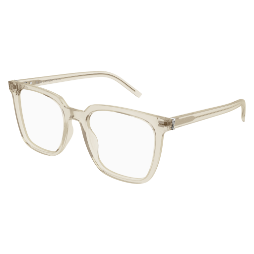 Saint Laurent Eyeglasses Frames SL M146 OPT 004 Clear Square Full Rim 54-19-145 Saint Laurent SL M146 Opt 004 Glasses - US main image 3