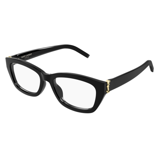 Saint Laurent SL M153 001 Square Sunglasses - Black Saint Laurent SL M153 001 55 | Bassol Optic United States main image 4