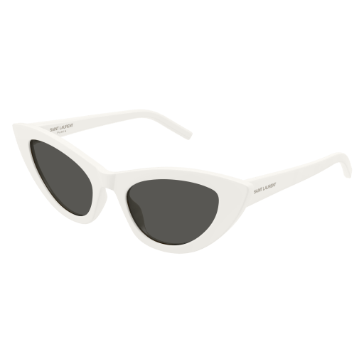 saint laurent lily sunglasses white Saint Laurent SL 213 LILY 017 - Sunglasses for Woman