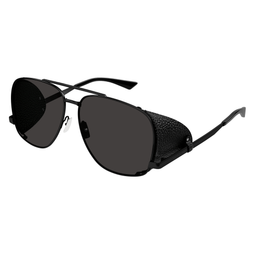 Saint Laurent SL 653 LEON LEATHER SPOILER 002 - Sunglasses 