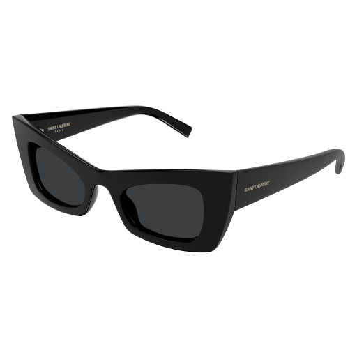 Saint Laurent SL702 001 Black Cat Eye Sunglasses saint-laurent-black-cat-eye-  main image 2