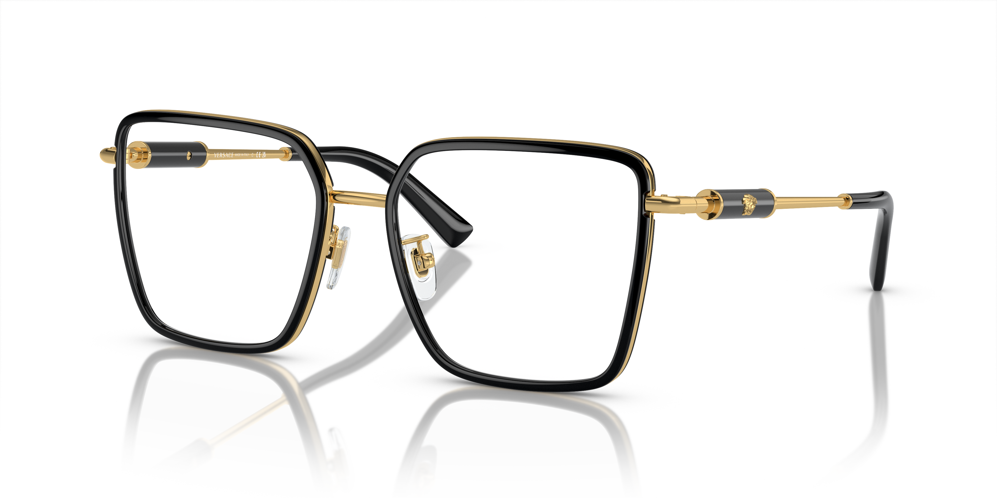 Versace VE1294D 1511 Black Eyeglasses for Woman - LookerOnline