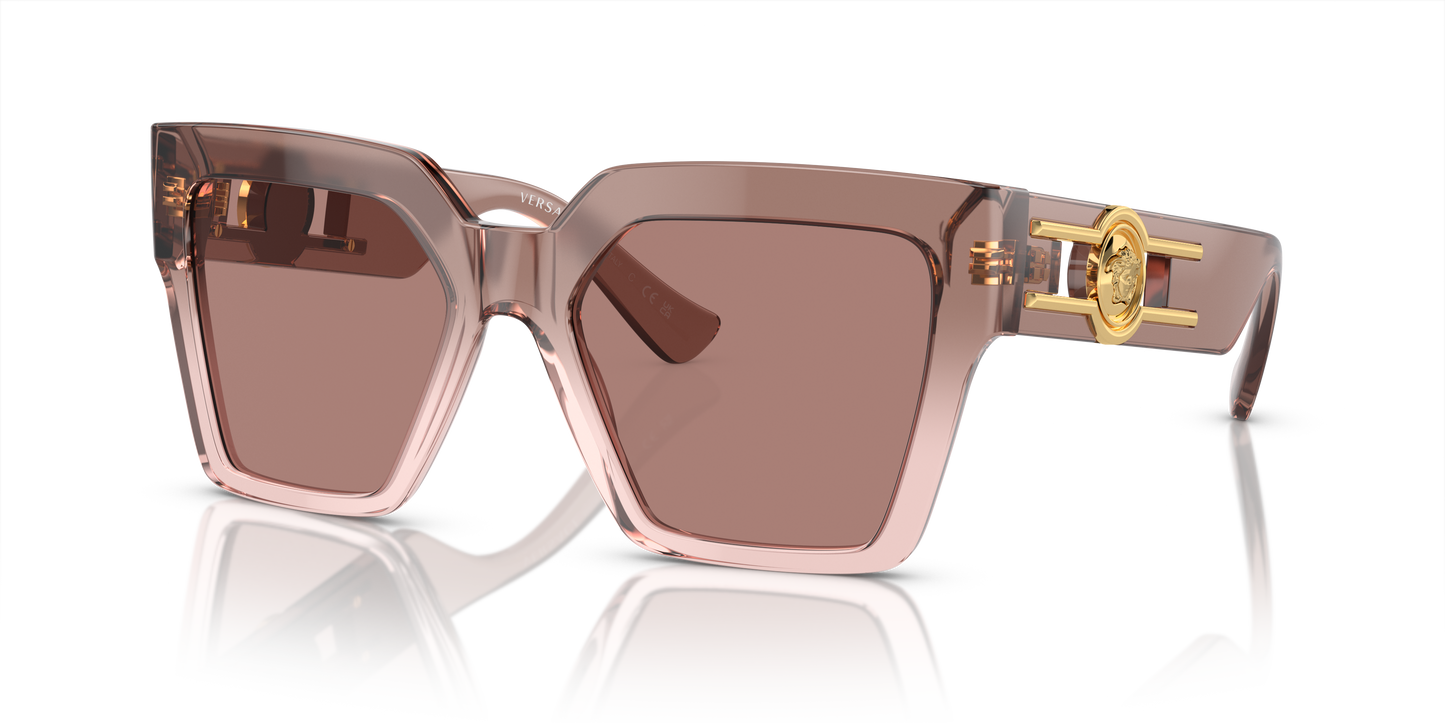 Versace Sunglasses VE4458 BROWN TRANSPARENT