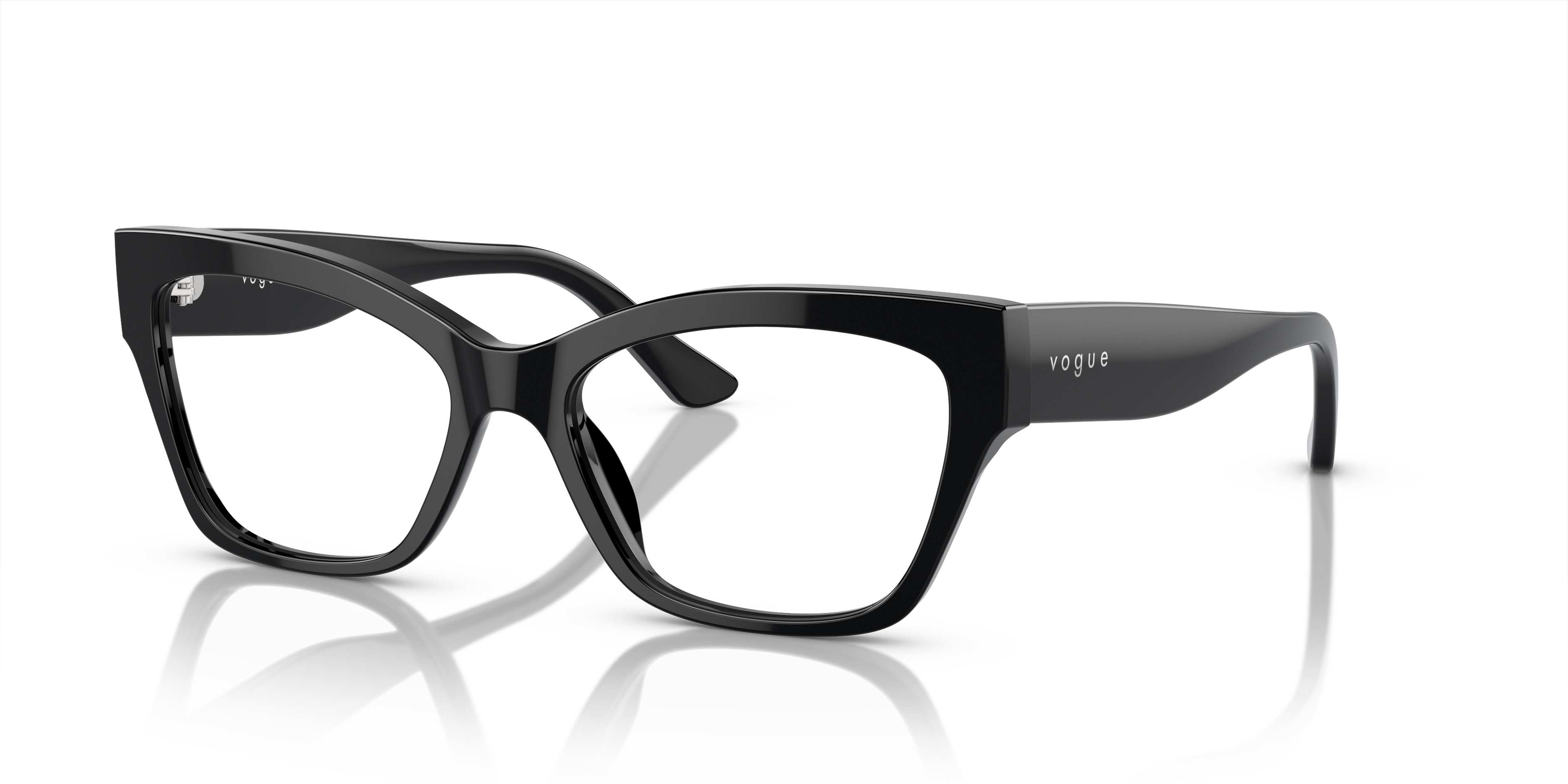 Vogue VO5522 W44 Eyeglasses Black Frame 52 mm Women\'s Vogue - VO5522 W44 52/16 135 main image 3