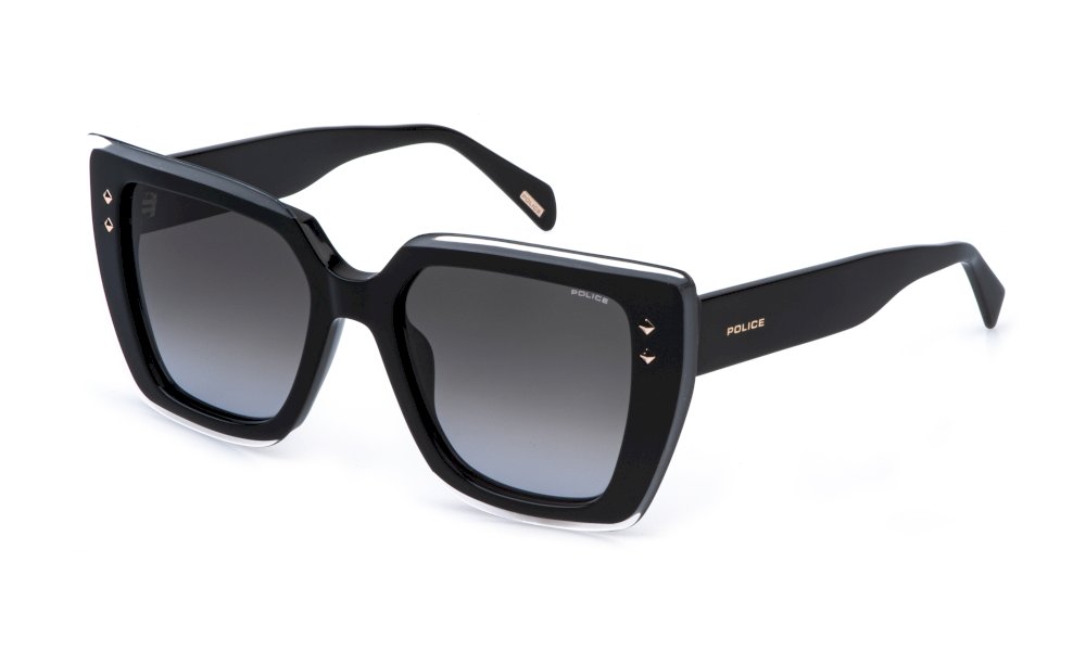 Police SPLR98 01EN Cristallo+Nero - Smoke Gradient Blue 