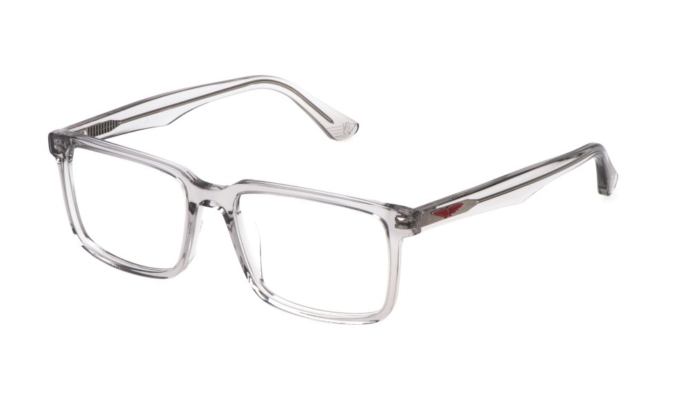 POLICE OPTICAL VPLN17 Eyeglasses GREY-03GU 57mm Police Glasses VPLN-17 03GU main image 3