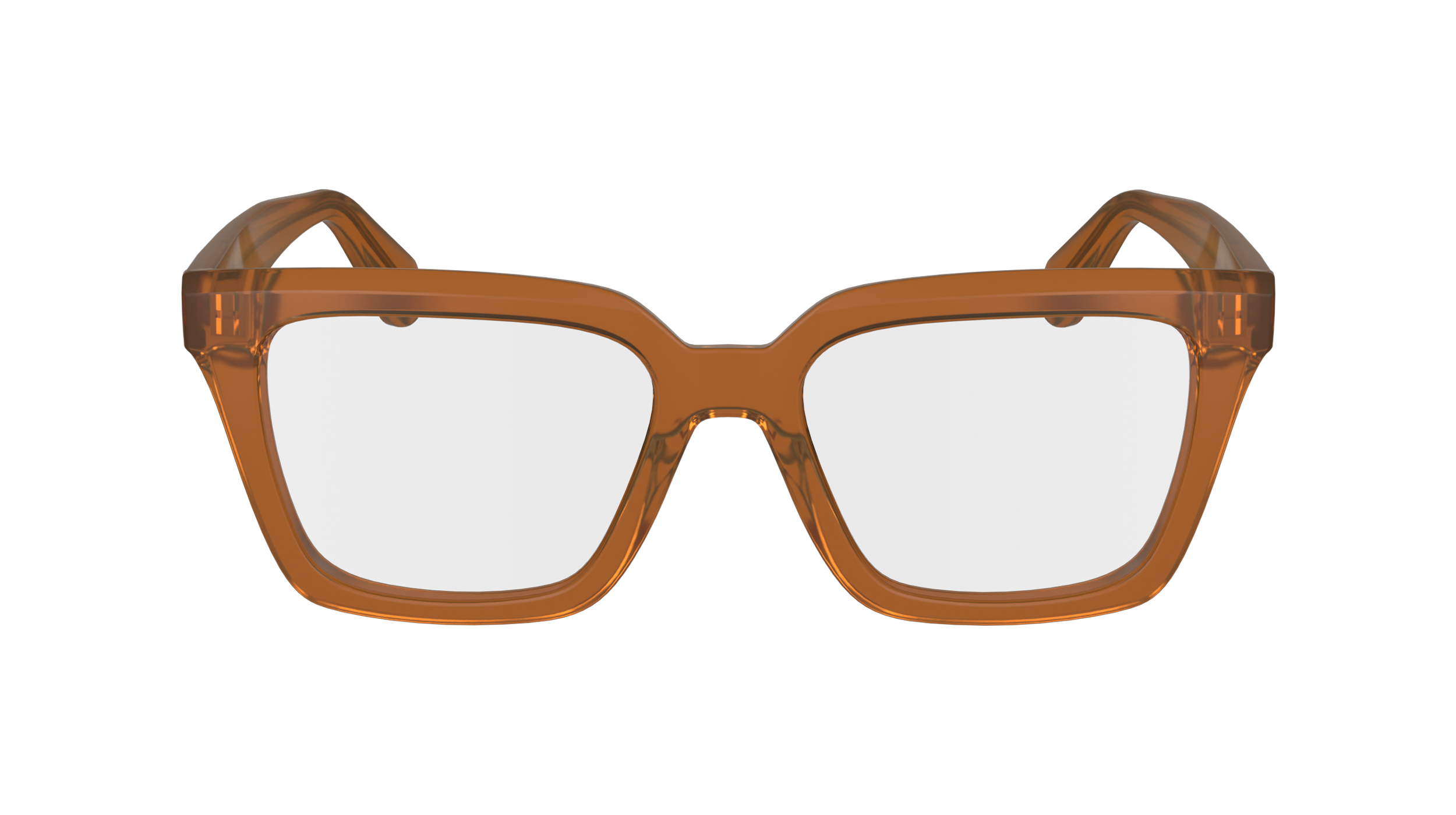 NWT Salvatore Ferragamo SF2985-261 Transparent Caramel 52mm Eyeglasses Ferragamo SF2985 261 - Transparent caramel Eyeglasses  main image 3