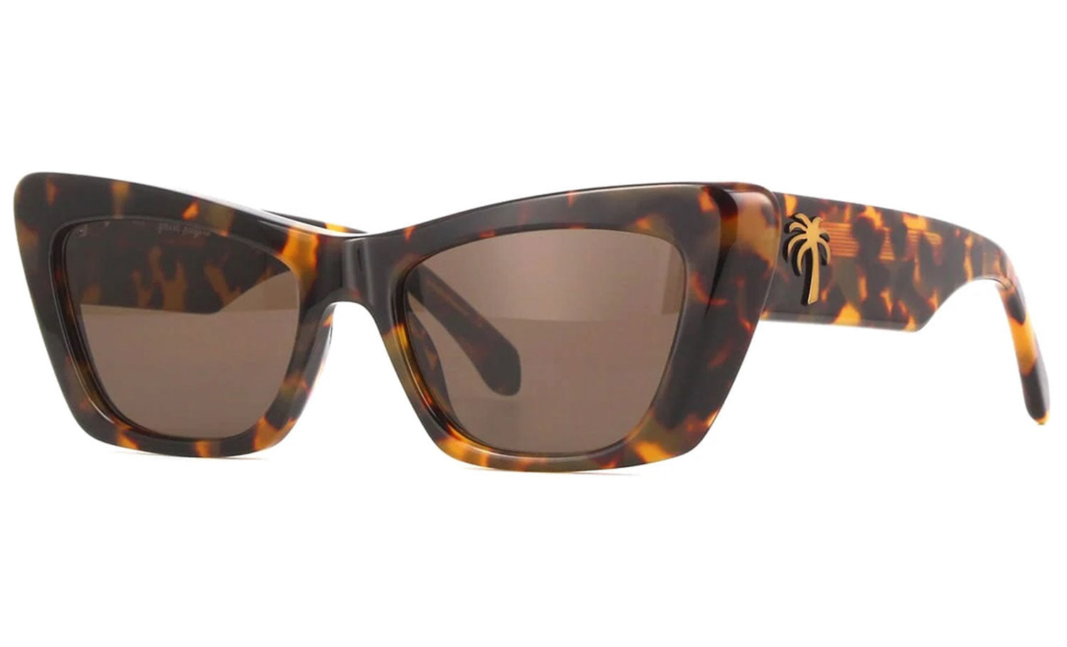 Palm Angels FAIRFIELD Sunglasses 1007 Black acetate Cat eye PALM ANGELS ANGEL SUNGLASSES 1007 51 | My Luxury Glasses main image 3