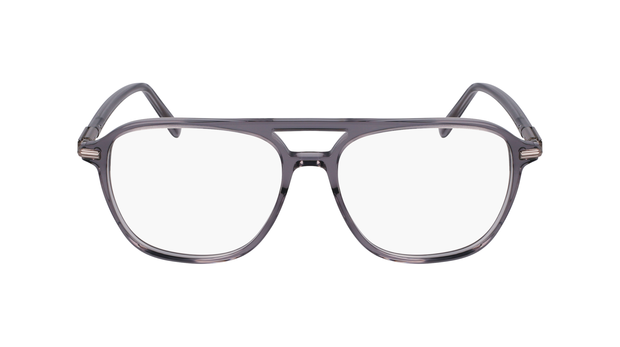 Ferragamo SF3006 20 - Transparent grey Eyeglasses | LookerOnline