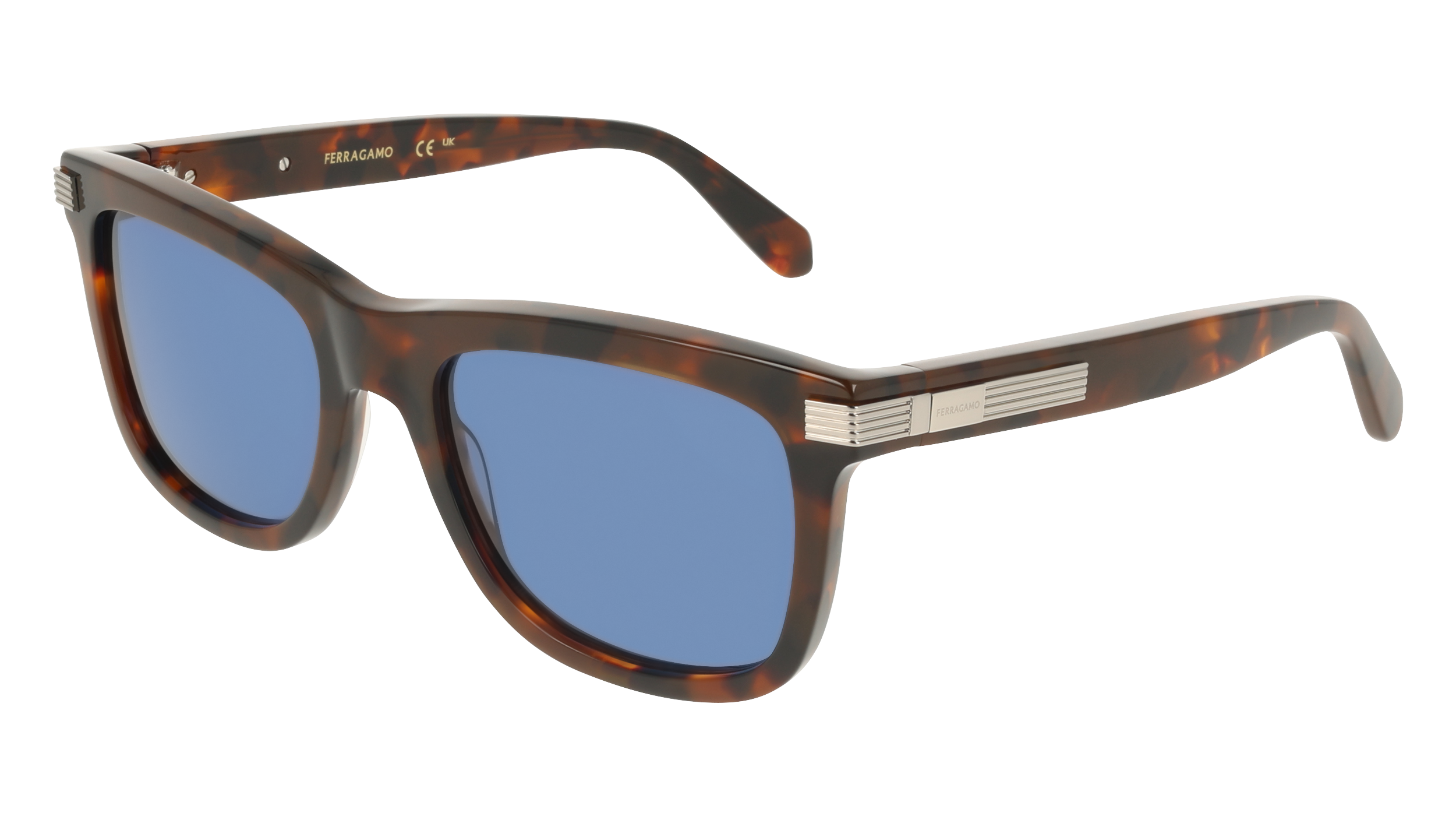 NWT Salvatore Ferragamo SF2088S-240-5520 Sunglasses Ferragamo SF2088S 240 - Tortoise Sunglasses | LookerOnline main image 3