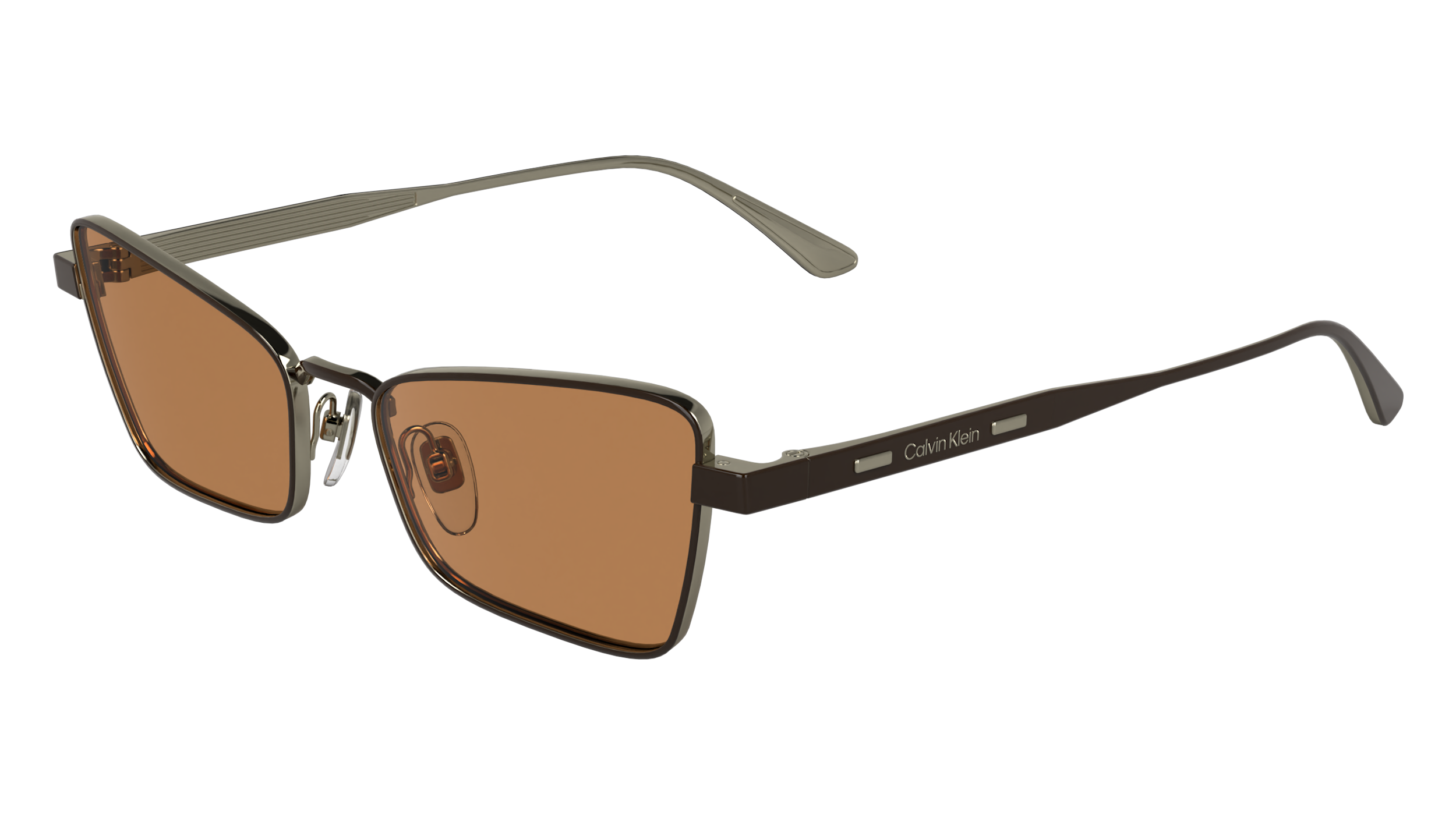 Calvin Klein CK24110S 200 - Brown Sunglasses | LookerOnline display picture 1