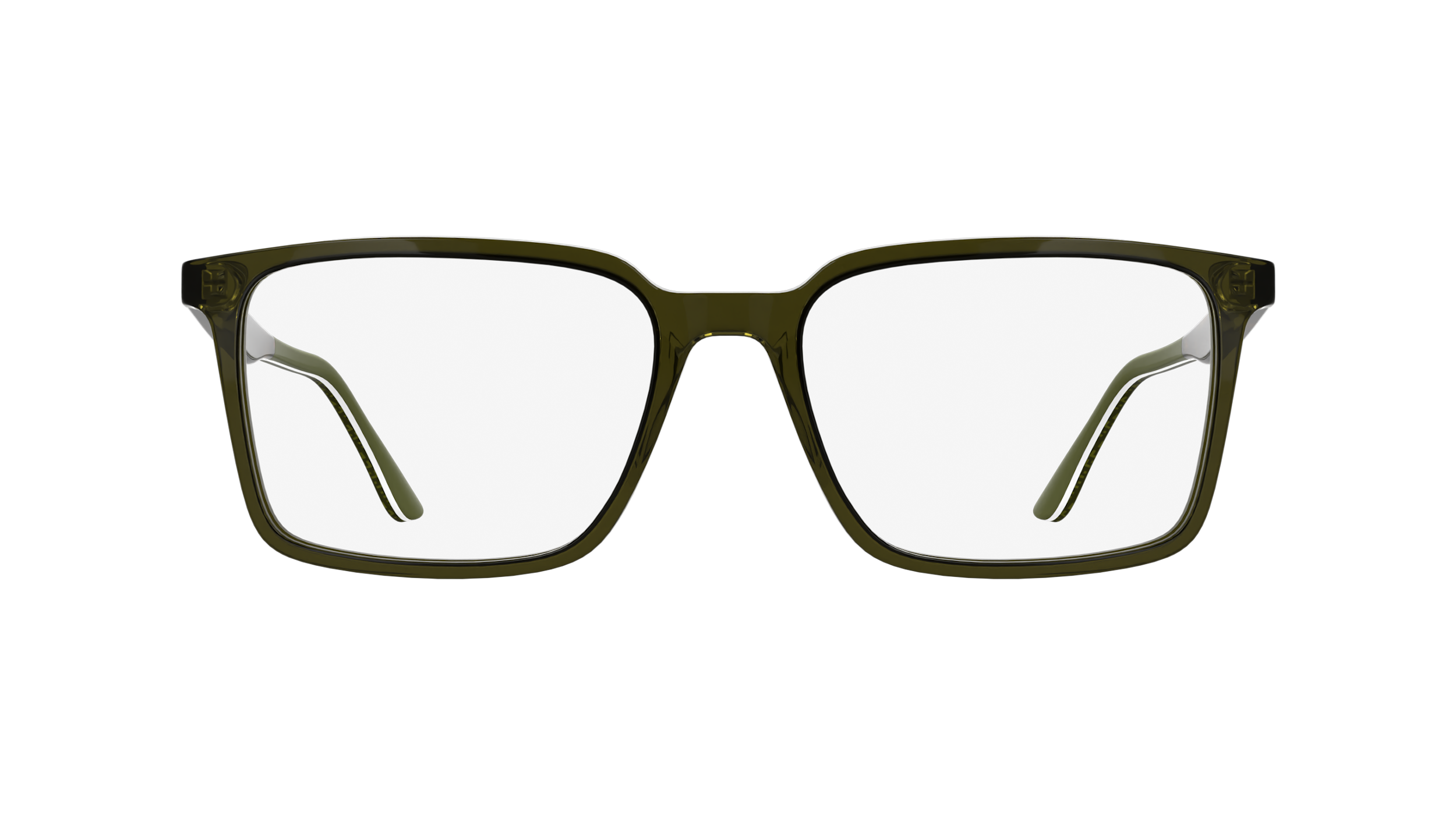 Lacoste L2992N 275 - Transparent Khaki Eyeglasses | LookerOnline