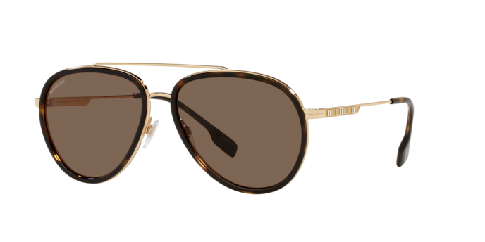 Burberry Oliver BE3125 101773 Gold Sunglasses for Man  display picture 1