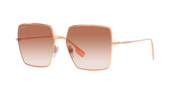 Burberry Daphne BE3133 133713 Rose Gold Sunglasses for Woman  display picture 1