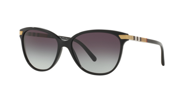 burberry goggles Burberry BE4216 30018G Black Sunglasses for Woman